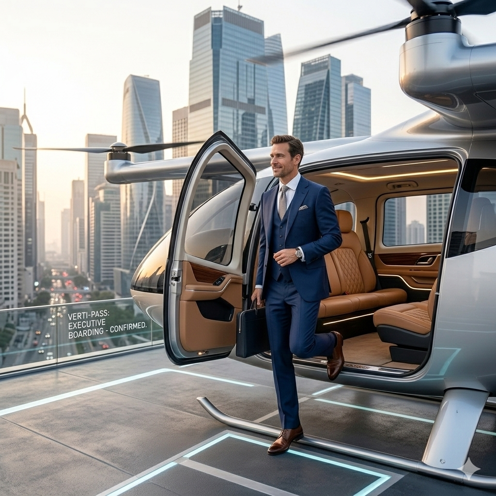 Business eVTOL Travel